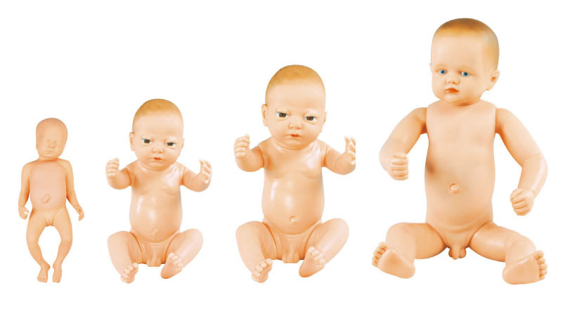 Manikin имитации Newborn кукол младенца педиатрический с пуповиной, младенческой имитацией