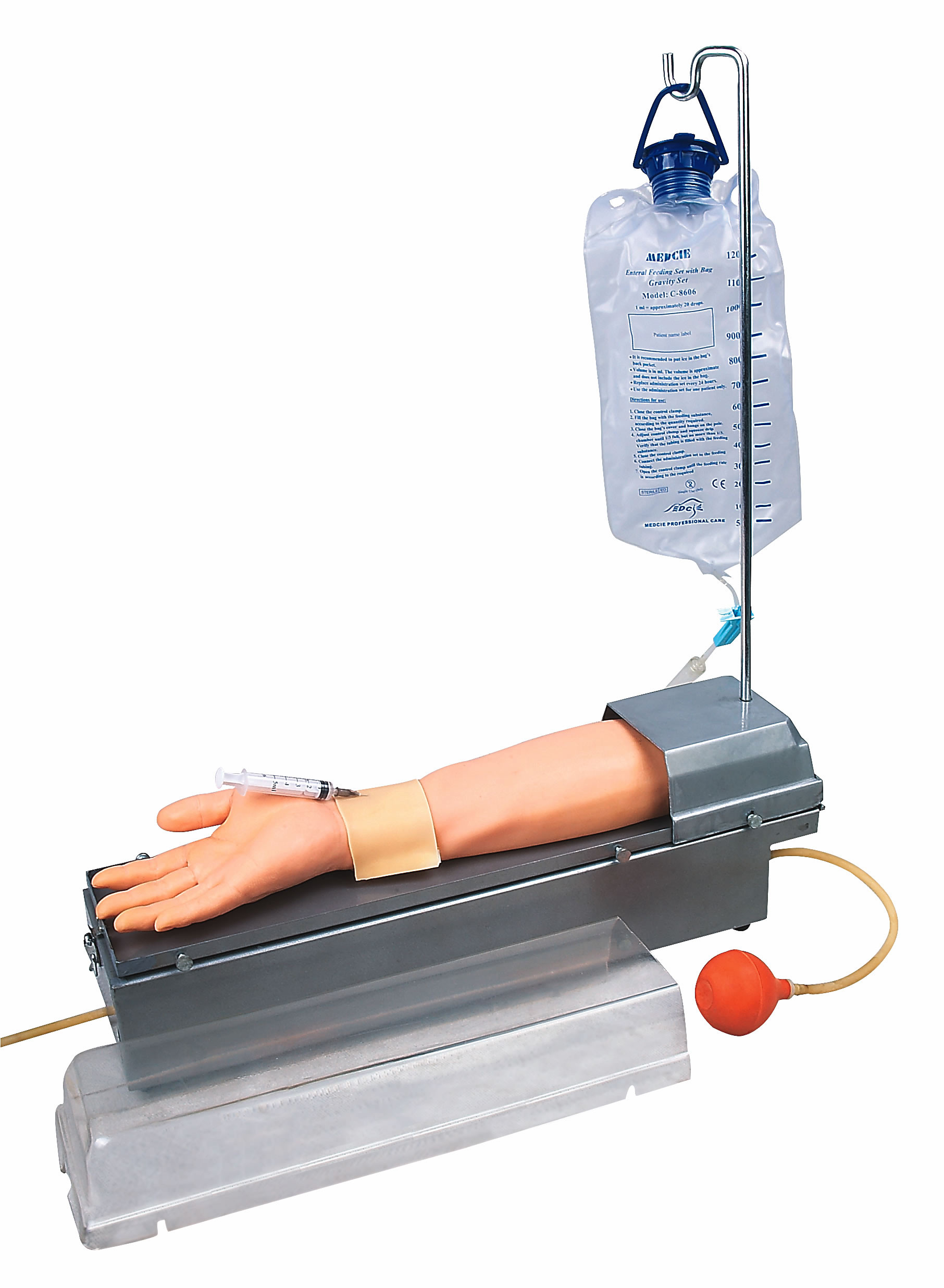Ротатабельная радиальная рукоятка прокола артерии сделанная импортированным PVC для тренировки больницы