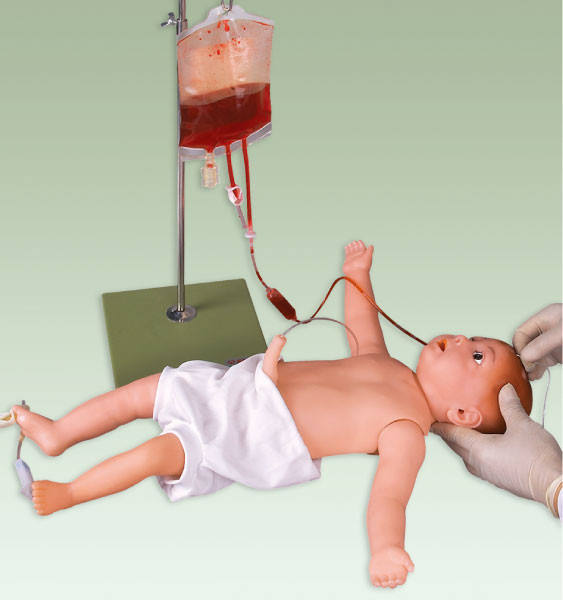 Модель педиатрической впрыски Manikin/младенца имитации с венозными кровеносными сосудами и кожей