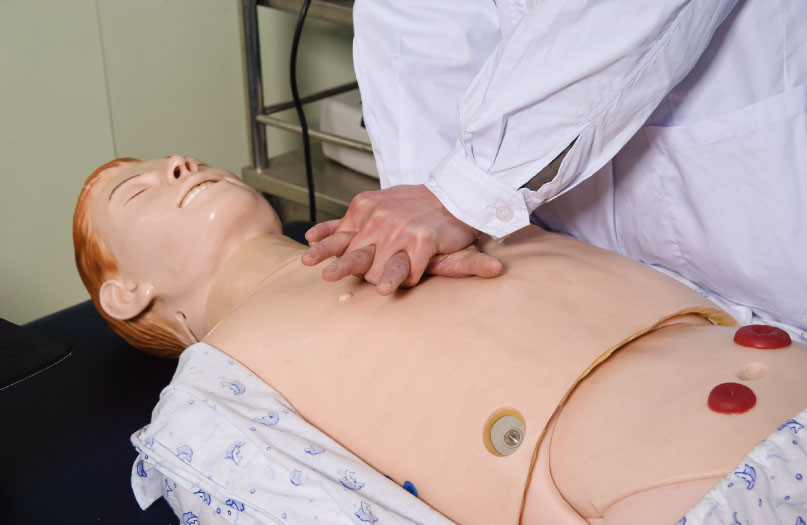 Предварительная взрослая полная - имитация мыжского ухода тела модельная с CPR, измерением BP