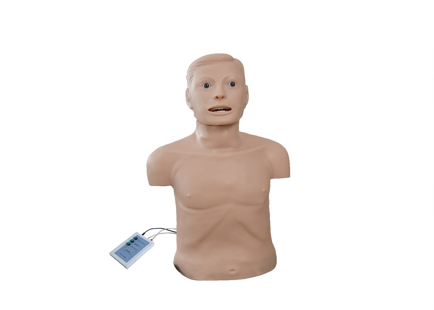 Взрослые половинные Manikins скорой помощи CPR интубации тела